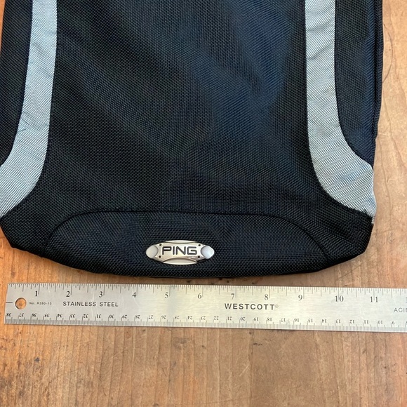 Ping shoe / accessory drawstring bag 15” by 11” - Picture 3 of 10